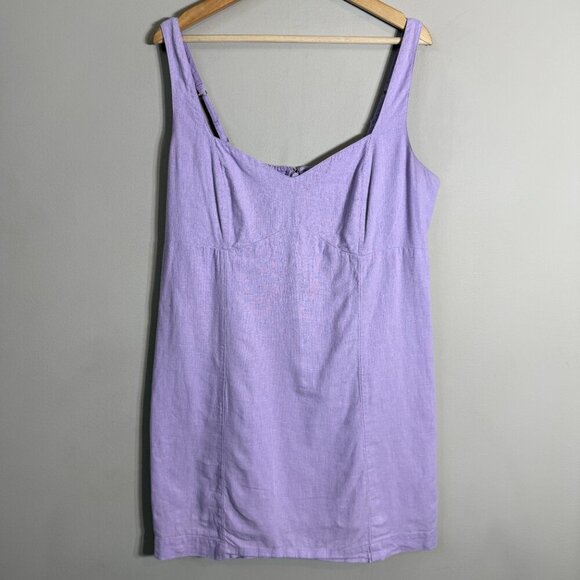 Abercrombie & Fitch Lavender Mini Dress - Picture 5 of 13